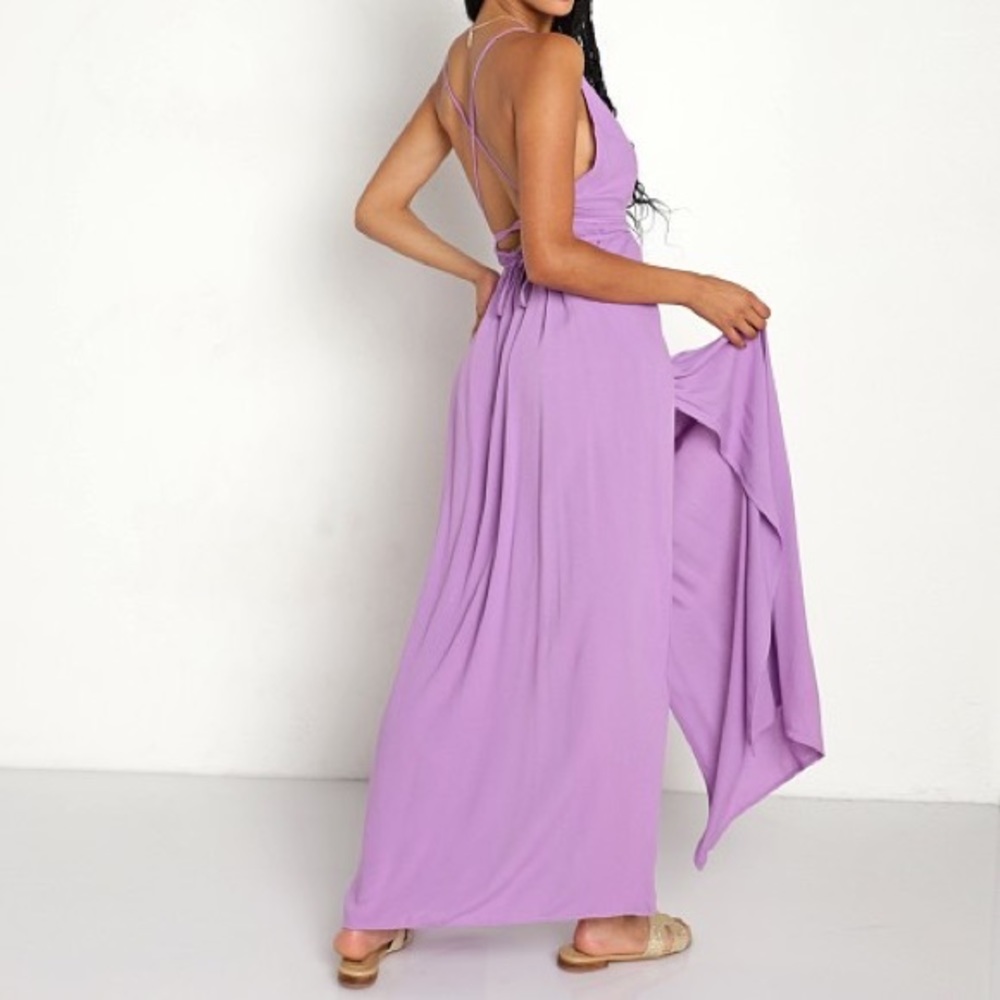 Indah river dress violet XS/S - Picture 3 of 5